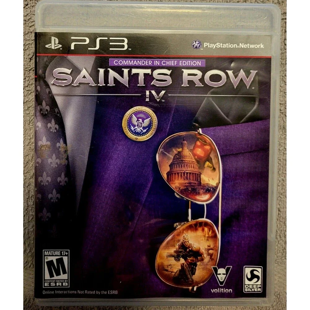 Sony PlayStation 3 PS3: Saints Row IV Commander in Chief Edition, CIB, FAST SHIP